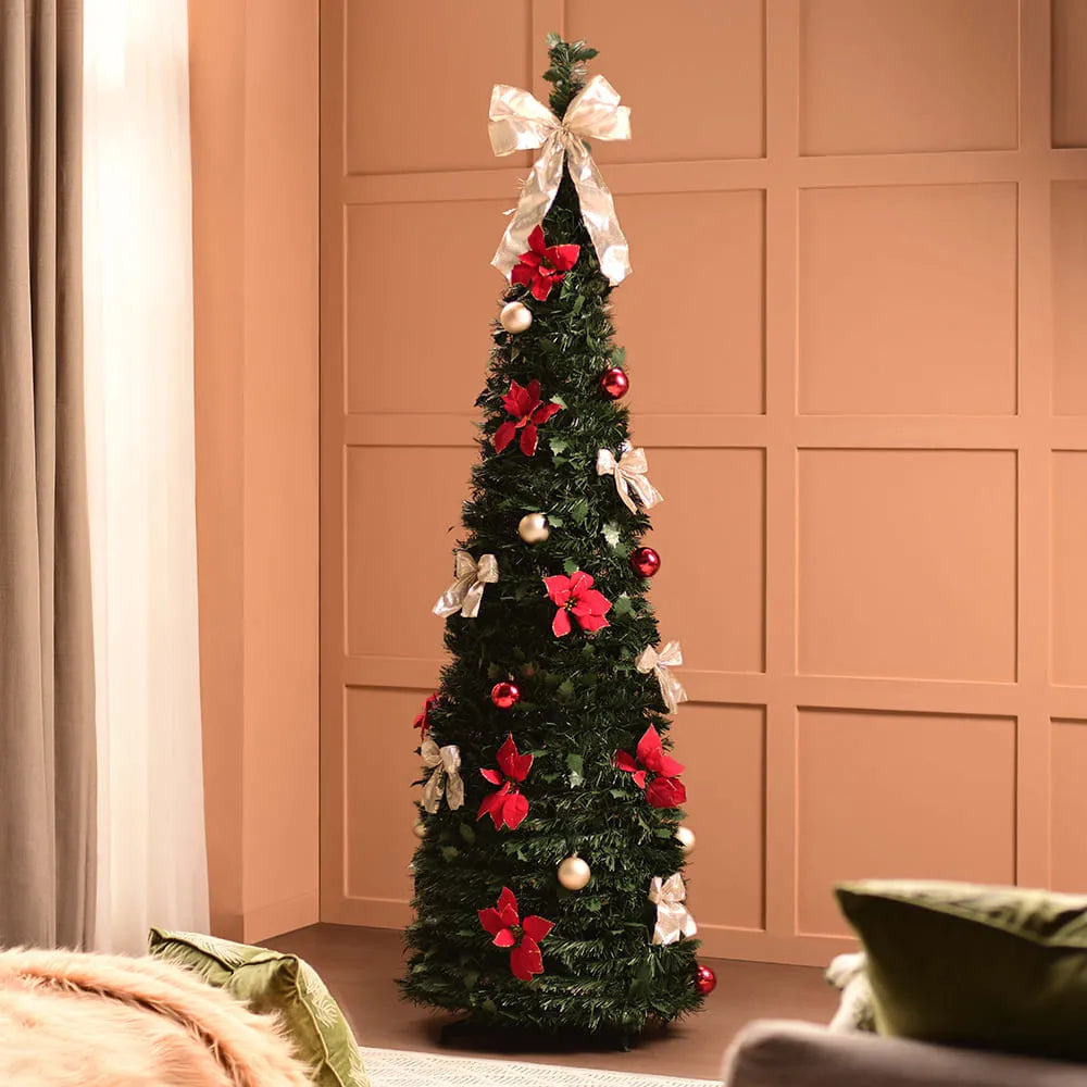 ÁRBOL NAVIDEÑO PLEGABLE, TENDENCIA 2025