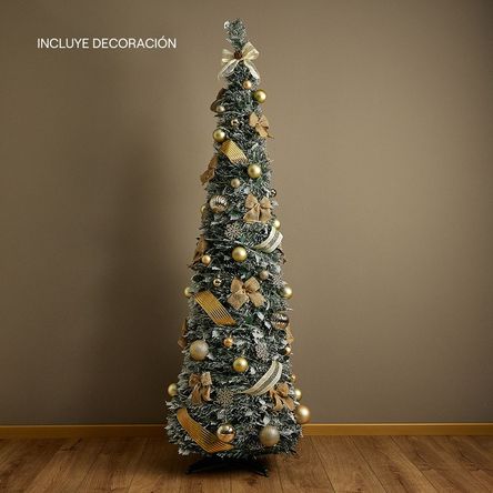 ÁRBOL NAVIDEÑO PLEGABLE, TENDENCIA 2025