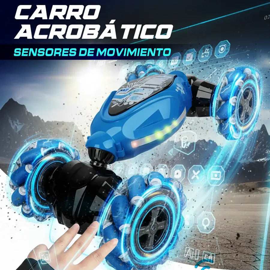 CARRO SENSORIAL Y ACROBÁTICO A CONTROL REMOTO