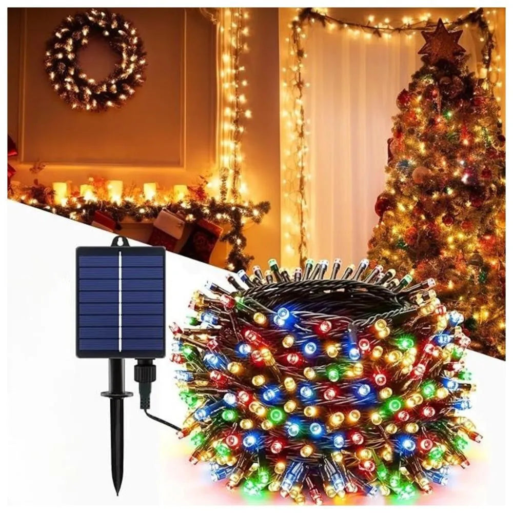 Luces Navideñas Solares